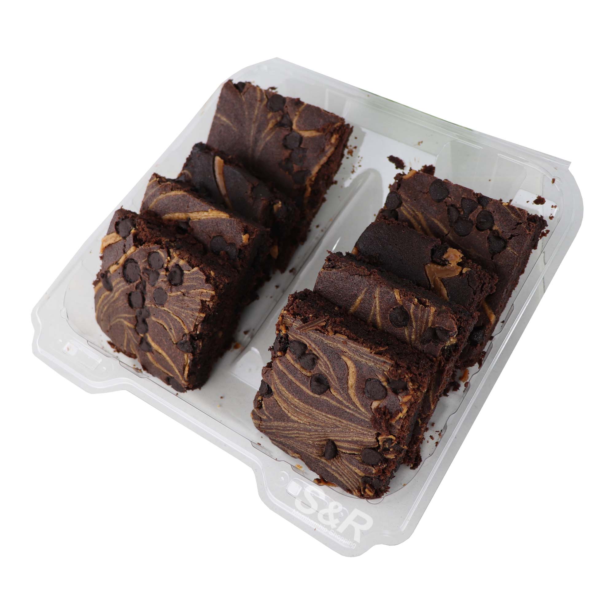 S&R Vegan Peanut Butter Brownies 8pcs S&R Vegan Peanut Butter Brownies 8pcs